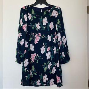 Lulus Floral A-Line Dress